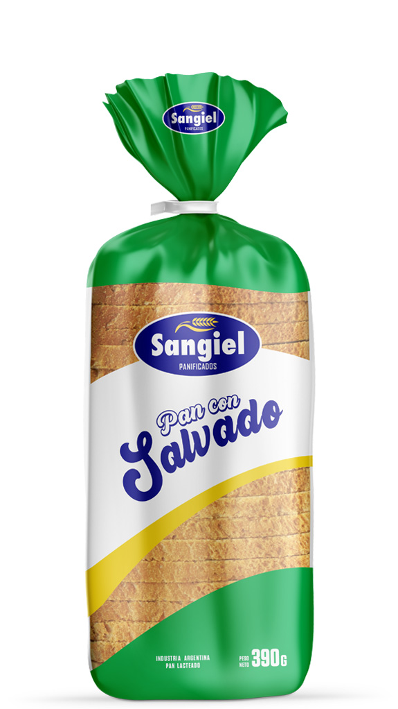 Panificados Sangiel Pan con salvado